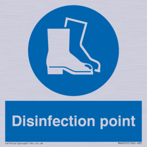 Disinfection point